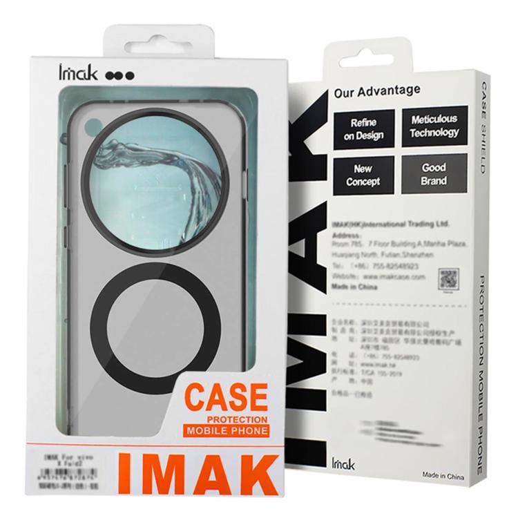 For iPhone Air IMAK Candy Series Shockproof MagSafe Phone Case(Orange) by imak
