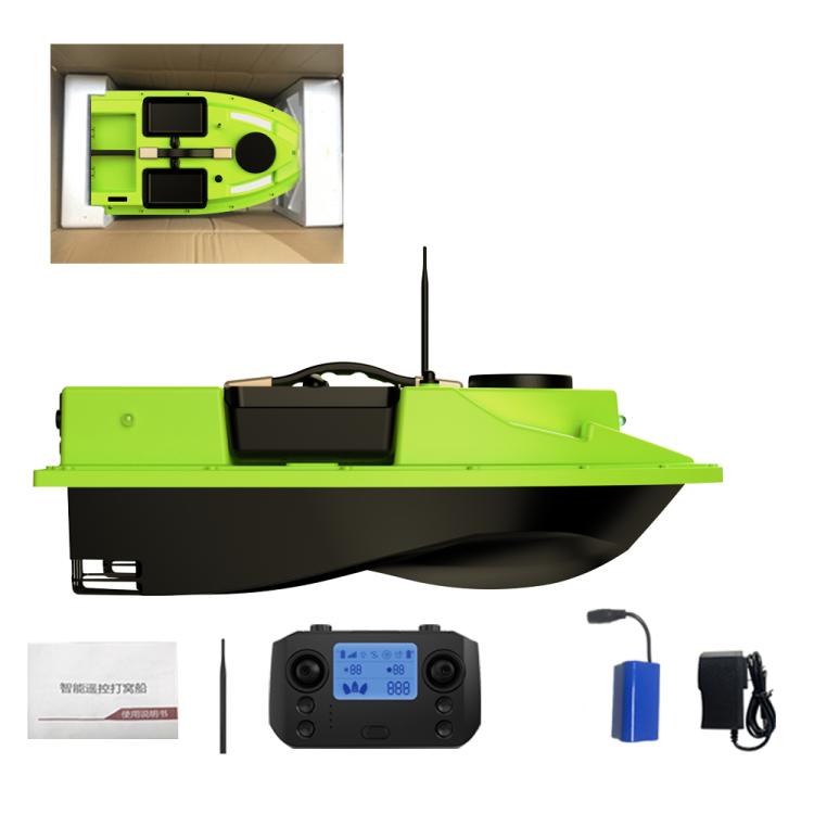 D19 Smart Control Fishing Bait Boat Support GPS Positioning with Light Strip, Plug:US Plug by bashfashion