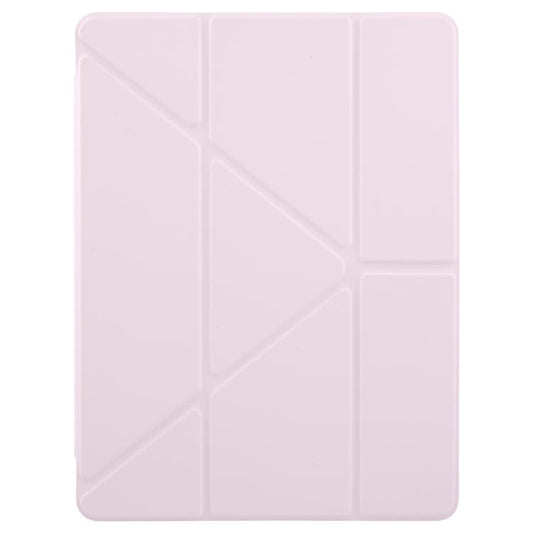 For iPad Air 11 2025 / 2024 ZGA Genre Series Y-Fold Leather Tablet Case with Pen Slot(Pink) by ZGA
