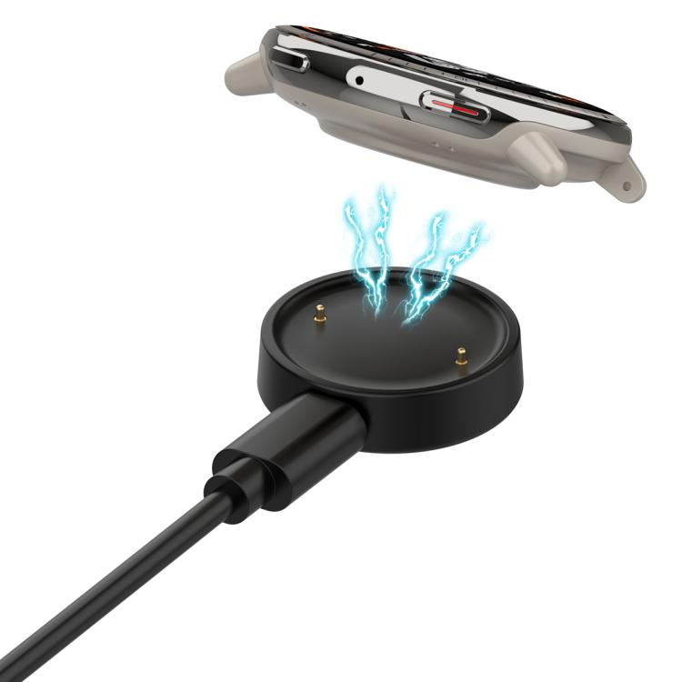 For Amazfit Bip 6 / Active 2 USB-C / Type-C Interface Smart Watch Charging Adapter(Black) by bashfashion