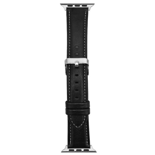 For Apple Watch 42mm / 41mm / 40mm / 38mm xDfind Crazy Horse Texture Leather Watch Band(Black) by xDfind