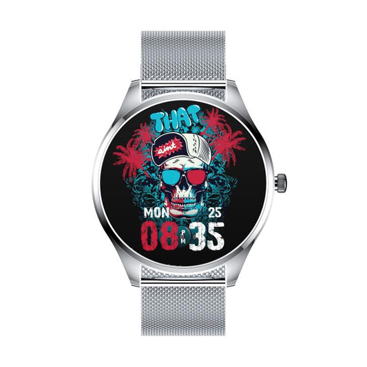 H77 1.43 inch AMOLED Screen Health & Fitness Smart Watch IP67 Waterproof Support BT Call(Silver) by bashfashion