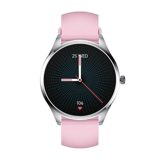 H77 1.43 inch AMOLED Screen Health & Fitness Smart Watch IP67 Waterproof Support BT Call(Pink) by bashfashion