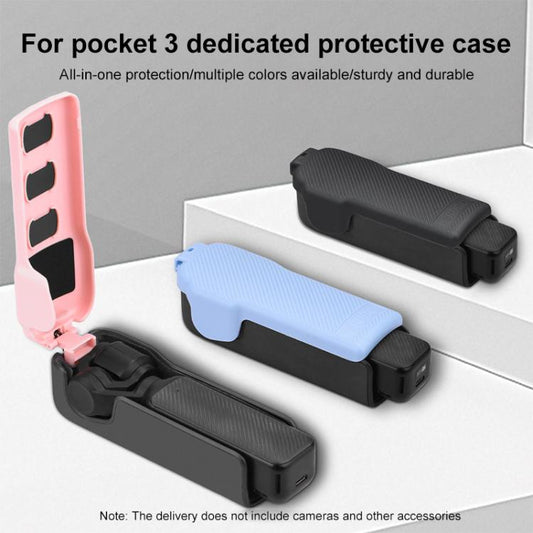 BRDRC Twill-Textured ABS Protective Case For DJI OSMO Pocket 3(Black) by BRDRC
