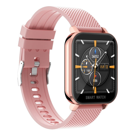 MT28 1.54 inch TFT Screen IP67 Waterproof Business Sport Silicone Strip Smart Watch, Support Sleep Monitor / Heart Rate Monitor / Blood Pressure Monitoring(Rose Gold) by bashfashion