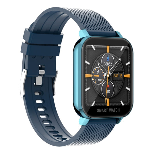 MT28 1.54 inch TFT Screen IP67 Waterproof Business Sport Silicone Strip Smart Watch, Support Sleep Monitor / Heart Rate Monitor / Blood Pressure Monitoring(Blue) by bashfashion