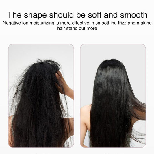 K-SKIN KD382S Negative Ion Hair Care Type-C Wireless Hair Straightening Comb(Black) by K-SKIN