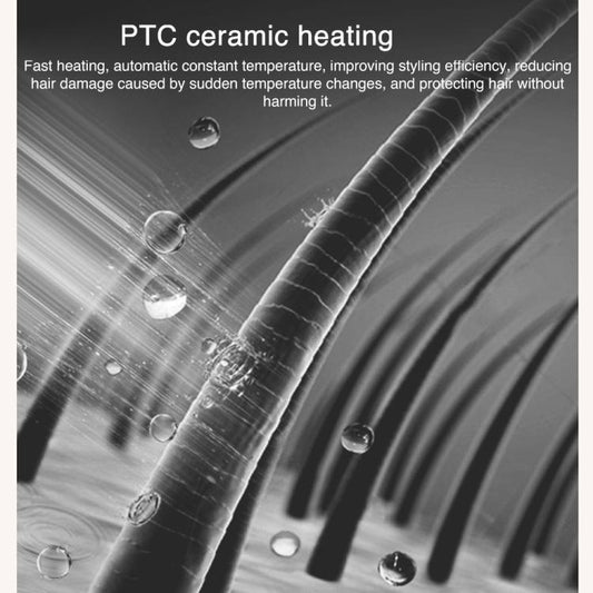 K-SKIN KD3800 PTC Heating Hair Straightening Curler Comb Iron(EU Plug) by K-SKIN