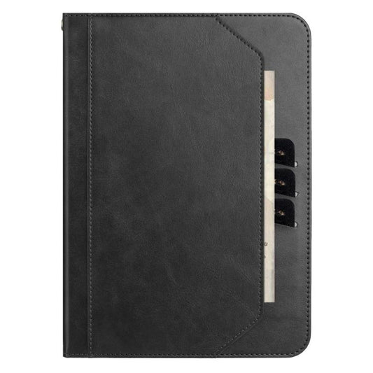 For Samsung Galaxy Tab S10 / S10 FE Multifunctional Wristband Leather Tablet Case(Black) by bashfashion