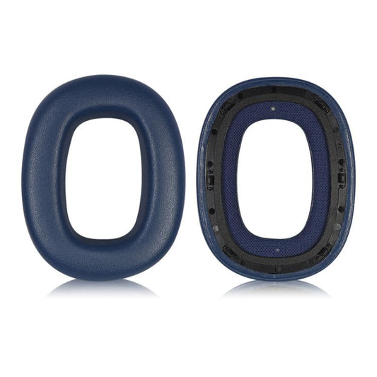 2pcs Sponge Earmuffs Replacement Earpads For B&W Px7 S2 / Px8, Model:Blue Protein Leather by bashfashion