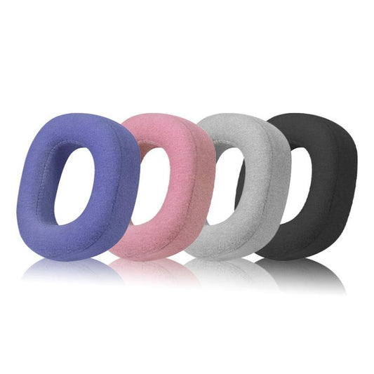 1 Pair Velvet Replacement Earpads For Corsair HS80 Max / HS80 USB Wired / HS81 RGB(Black) by bashfashion