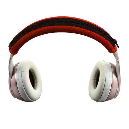 For Beats Solo3 / Solo2 Neoprene Zipper Headband Cushion Pad Replacement Parts(Red) by bashfashion
