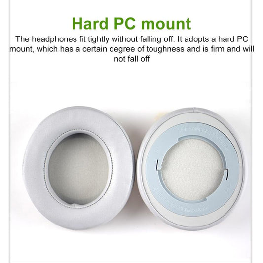 1 Pair Rotating Snap-on Replacement Earpads For Razer Kraken Pro V2, Material:Football Net Fabric(Black Green) by bashfashion