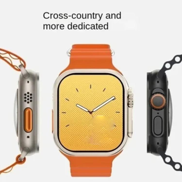 C39 Ultra 2.09 inch TFT Screen BT Outdoor Sports Smart Watch(Glod Orange) by bashfashion