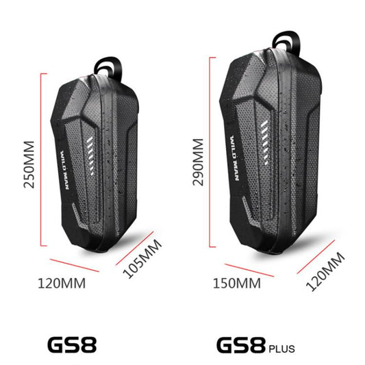 WILD MAN ES8 PLUS Electric Scooter EVA Hard Shell Handlebar Bag(Black) by WILD MAN