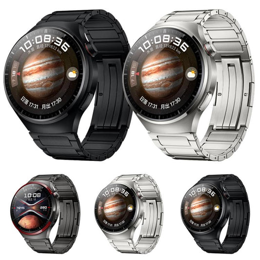 22mm xDfind I-Shaped Buckle Stainless Steel Watch Band(Black) by xDfind