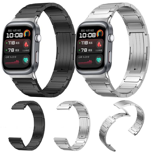 For Huawei Watch D2 xDfind I-Shaped Buckle Stainless Steel Watch Band(Black) by xDfind