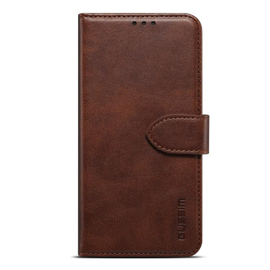 For iPhone 17 Pro Max GUSSIM Magnetic Horizontal Flip Leather Phone Case(Dark Brown) by GUSSIM