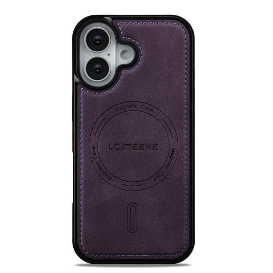 For iPhone 17 LC.IMEEKE L6 Series MagSafe Magnetic Phone Case(Purple) by LC.IMEEKE