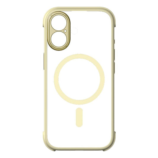 For iPhone 17 MOMAX Airbag Shockproof MagSafe Phone Case(Yellow) by MOMAX