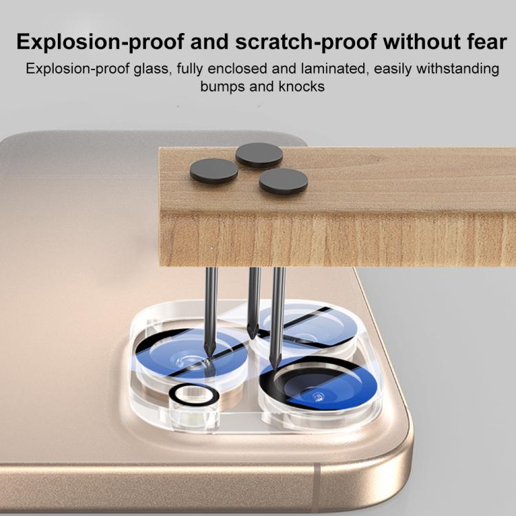 For iPhone Air XDcase Transparent Integrated Tempered Glass Camera Film by XDcase