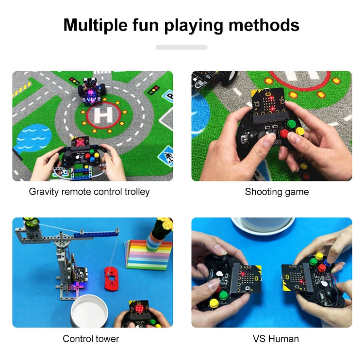 Yahboom Microbit Basic Game Handle Board, Compatible with Micro:bit V2/1.5 Board, without Micro:bit V2/1.5 Board by YAHBOOM