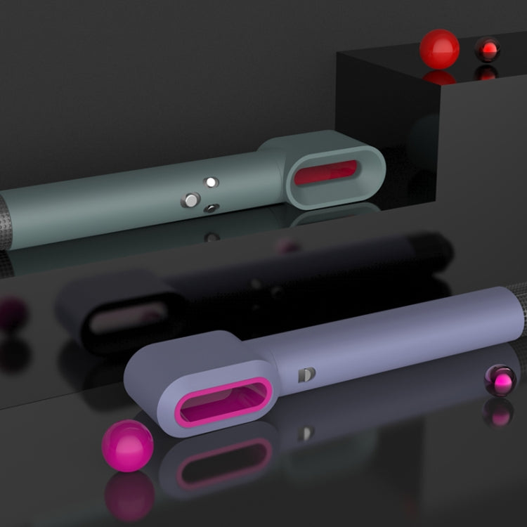 For Dyson Airwrap Hair Modeling Dryer Shockproof Silicone Case (Silver) by bashfashion