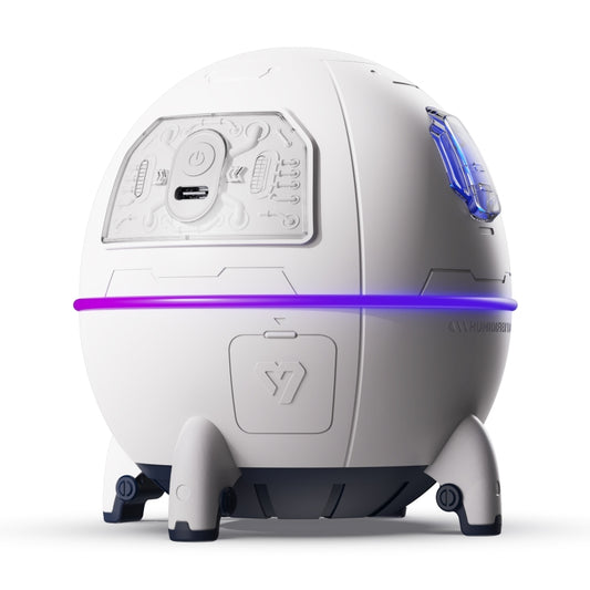 Lunar Type-C Desktop Humidifier Ambient Lamp (Grey) by bashfashion