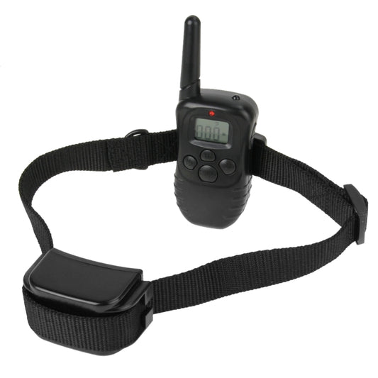 Rechargeable and Waterproof 300m Remote Pet Dog Training Collar with LCD display by bashfashion