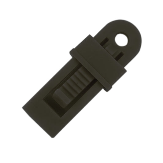 20 PCS Outdoor Tent Awnings Windproof Fixing Clip Multifunctional Wind Rope Buckle (Black) by bashfashion