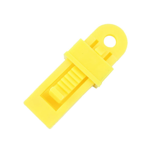 20 PCS Outdoor Tent Awnings Windproof Fixing Clip Multifunctional Wind Rope Buckle (Yellow) by bashfashion