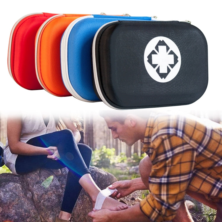 25 In 1 EVA Portable Car Home Outdoor Emergency Supplies Kit Survival Rescue Box(Black) by bashfashion