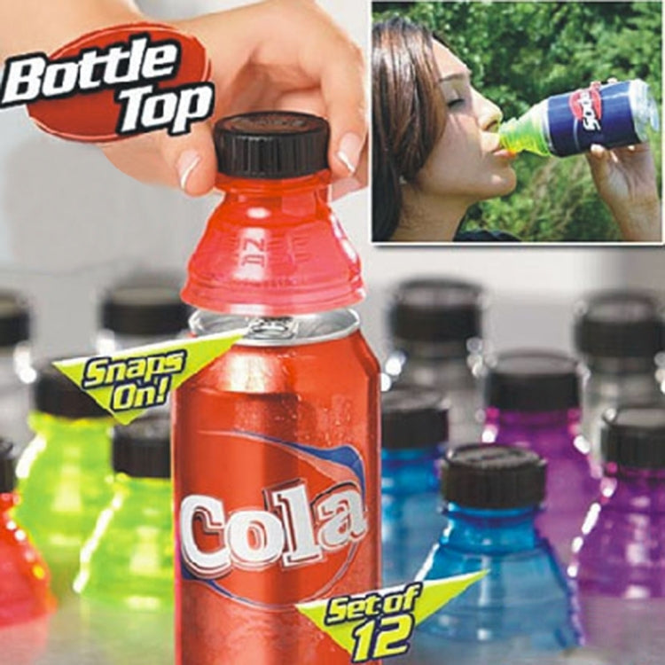 6 PCS Beverage Can Dustproof Seal Caps, Diameter: about 6cm by bashfashion