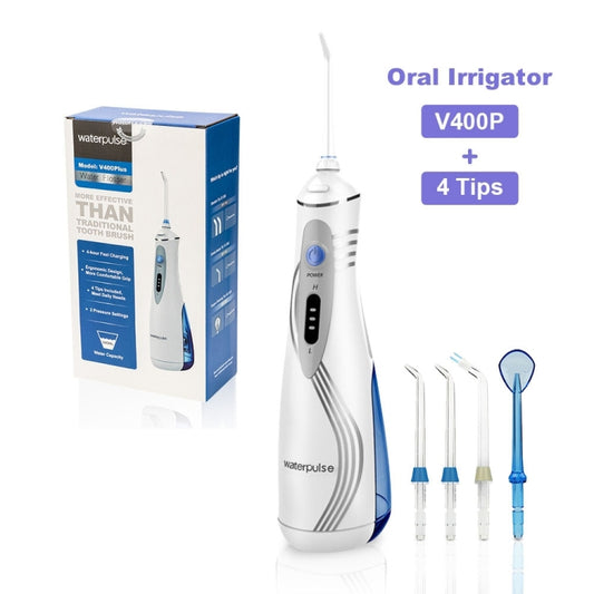 Waterpulse V400Plus Rechargeable USB Dental Cordless Oral Irrigator by bashfashion