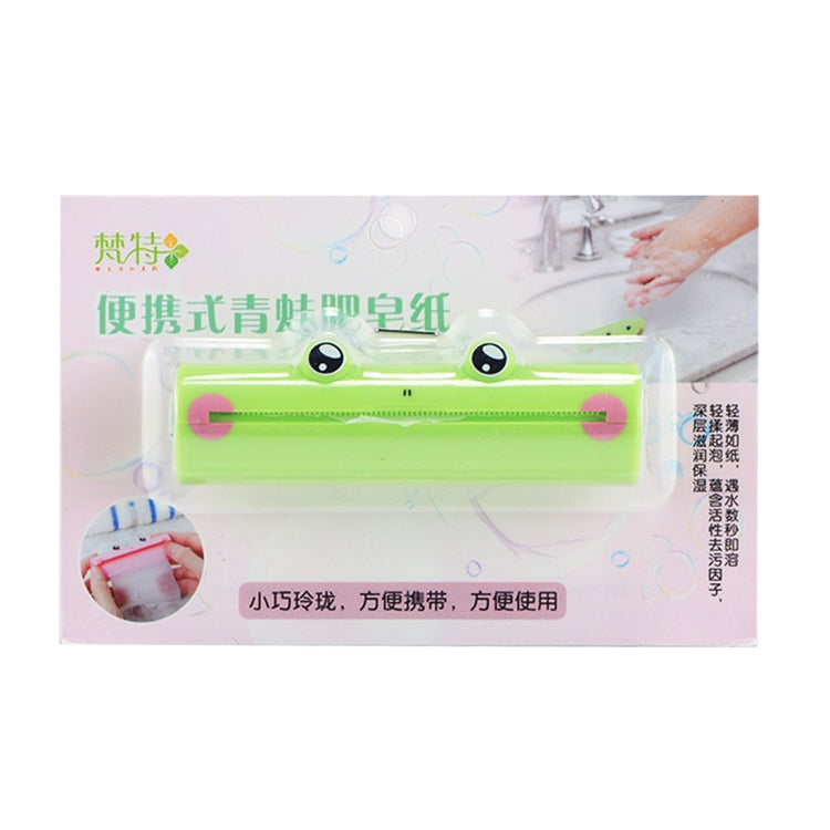1.2m Frog Pattern Hand Washing Convenient Scented Soap Sheets, Random Color Delivery Delivery by bashfashion