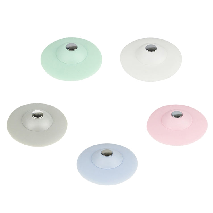 2 PCS Silicone Drain Stopper Deodorant Sink Bathtub Floor Drain Protector(Blue) by bashfashion