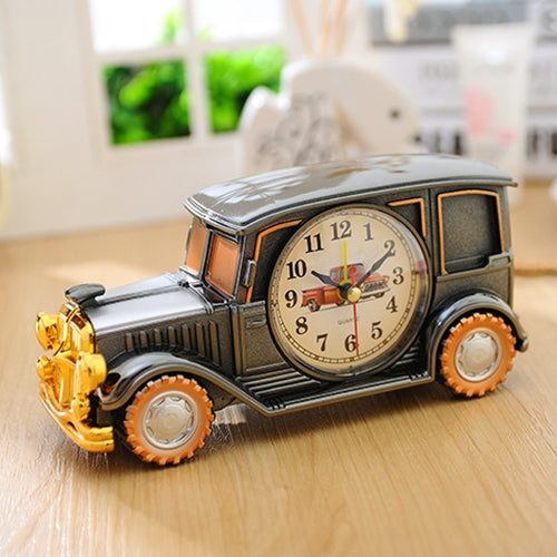 Multi-functional Originality Vintage Car Model Pointer Alarm Clock by bashfashion