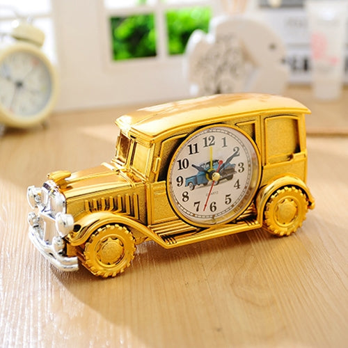Multi-functional Originality Vintage Car Model Pointer Alarm Clock by bashfashion