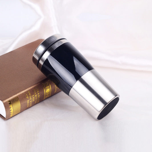 430ml Double Insulated Stainless Steel Mug In-Car Using Business Water Bottle(Black) by bashfashion