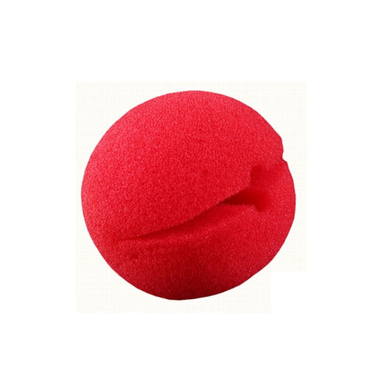 5 PCS Halloween Costume Party Props Sponge Red Clown Noses by bashfashion