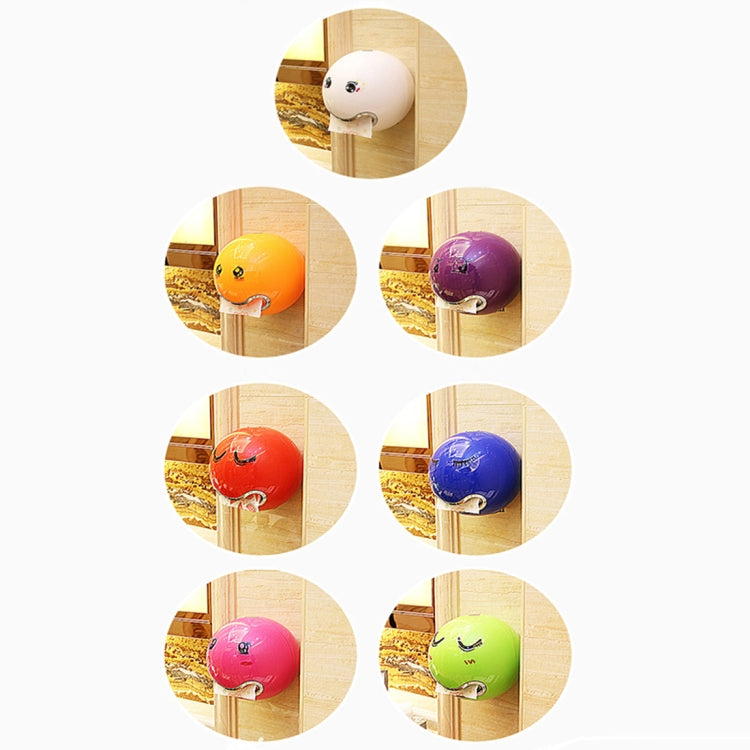 Creative Tryitgo Expressions Pattern Bathroom Waterproof Toilet Paper Tray Tissue Holder, Size: 16.5*18.5cm (Orange Light) by bashfashion