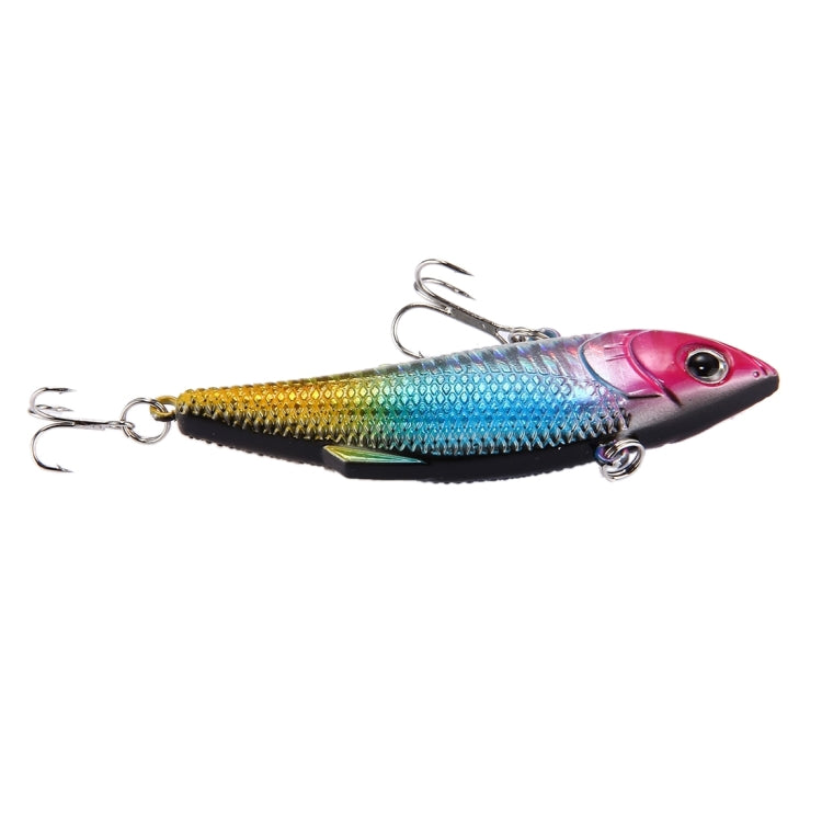 Color Coating Plastic Artificial Fishing Lures Fishing Topwater Floating Popper Lure Hit Water Waves Climb Fishing Bait with Hooks, Length: 7.5 cm by bashfashion