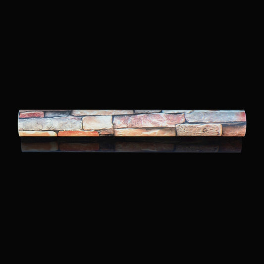 Creative 3D Color Stone Brick Decoration Wallpaper Stickers Bedroom Living Room Wall Waterproof Wallpaper Roll, Size: 45 x 1000cm by bashfashion