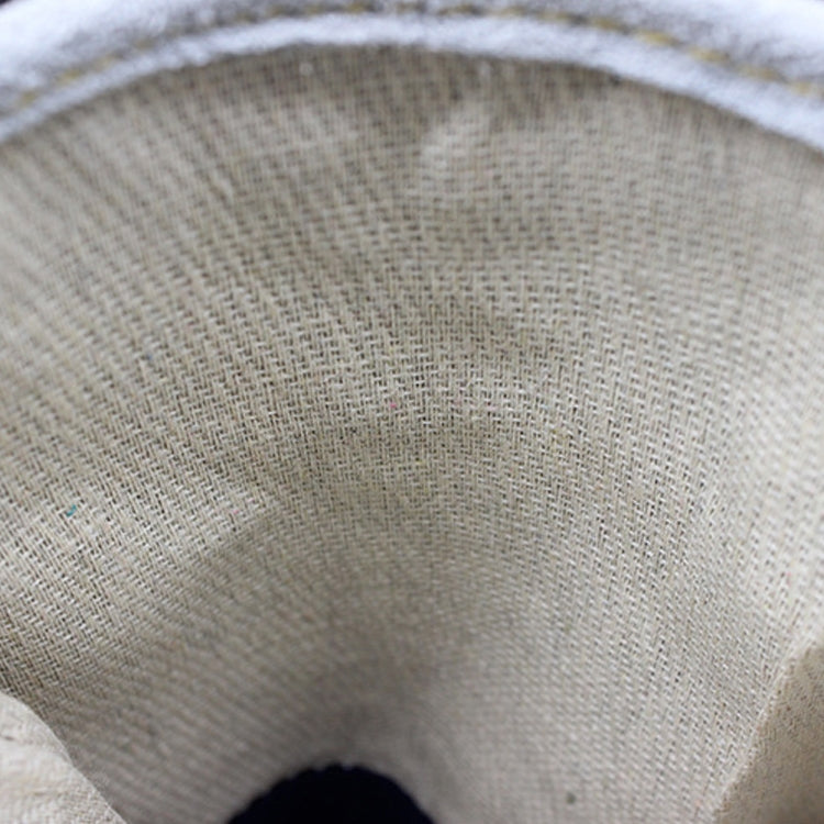 72# Wear-Resistant Full Two-layer Leather Insulation Gloves High Temperature Welding Welder Gloves Leather Work Protection, Size: 34*16cm by bashfashion