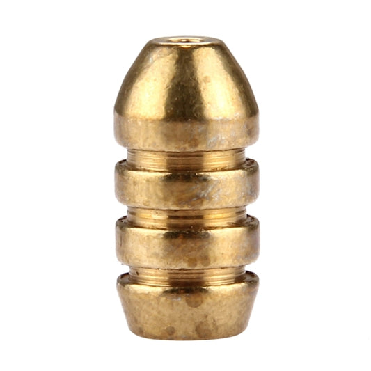 4g Threaded Copper Bullet Fishing Sinker Fishing Weights Soft lure Accessory by bashfashion