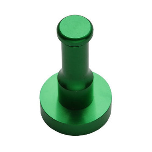 Color Personality Space Aluminum Round Hook Single Hook Kitchen Color Clothes Hook No Rust (Green) by bashfashion