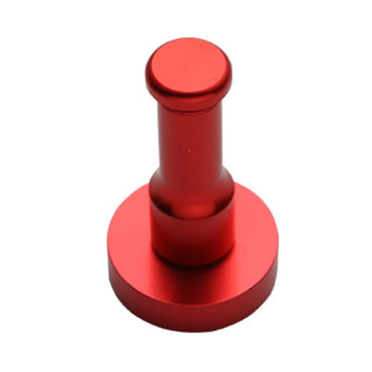 Color Personality Space Aluminum Round Hook Single Hook Kitchen Color Clothes Hook No Rust (Red) by bashfashion