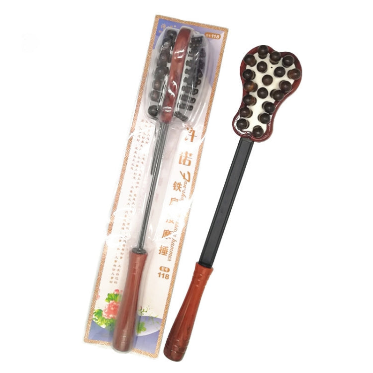 Butterfly Shape Extended Version Wooden Massage Back Hammer for The Elderly by bashfashion