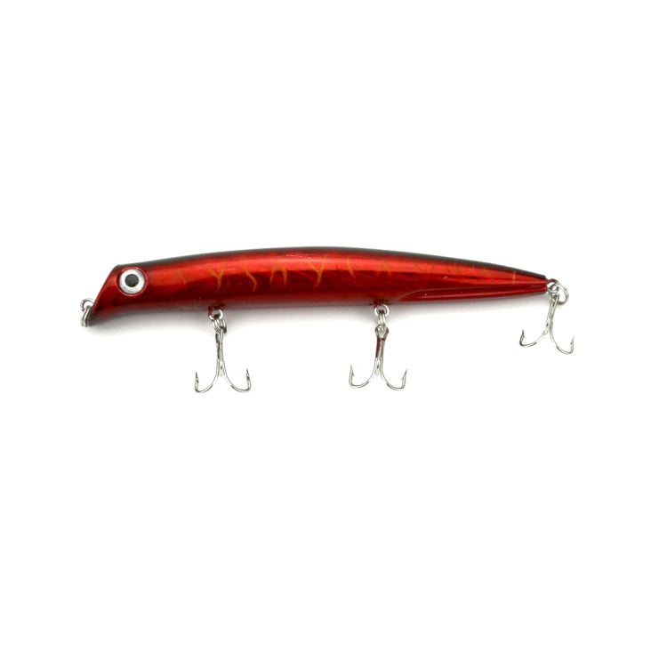 HENGJIA Artificial Fishing Lures Popper Bionic Fishing Bait with Hooks, Length: 12.6 cm, Random Color Delivery by HENGJIA