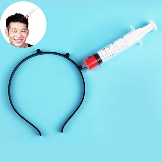 Halloween Costume Party Whole Horror Wear Head Props Needle Hair Hoop Game Show Supplies by bashfashion